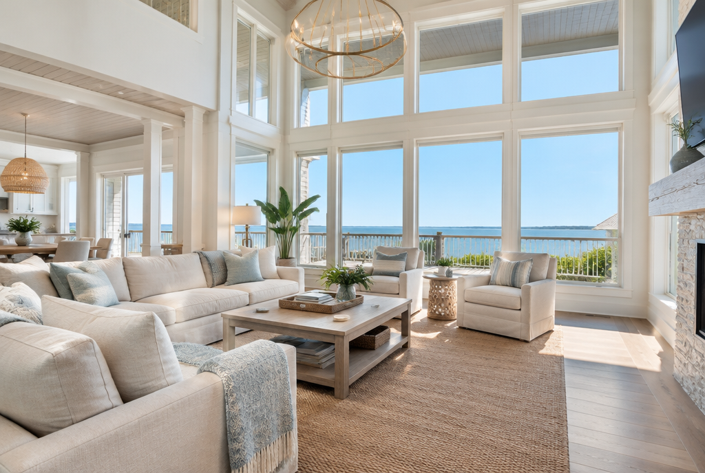 Bright living room